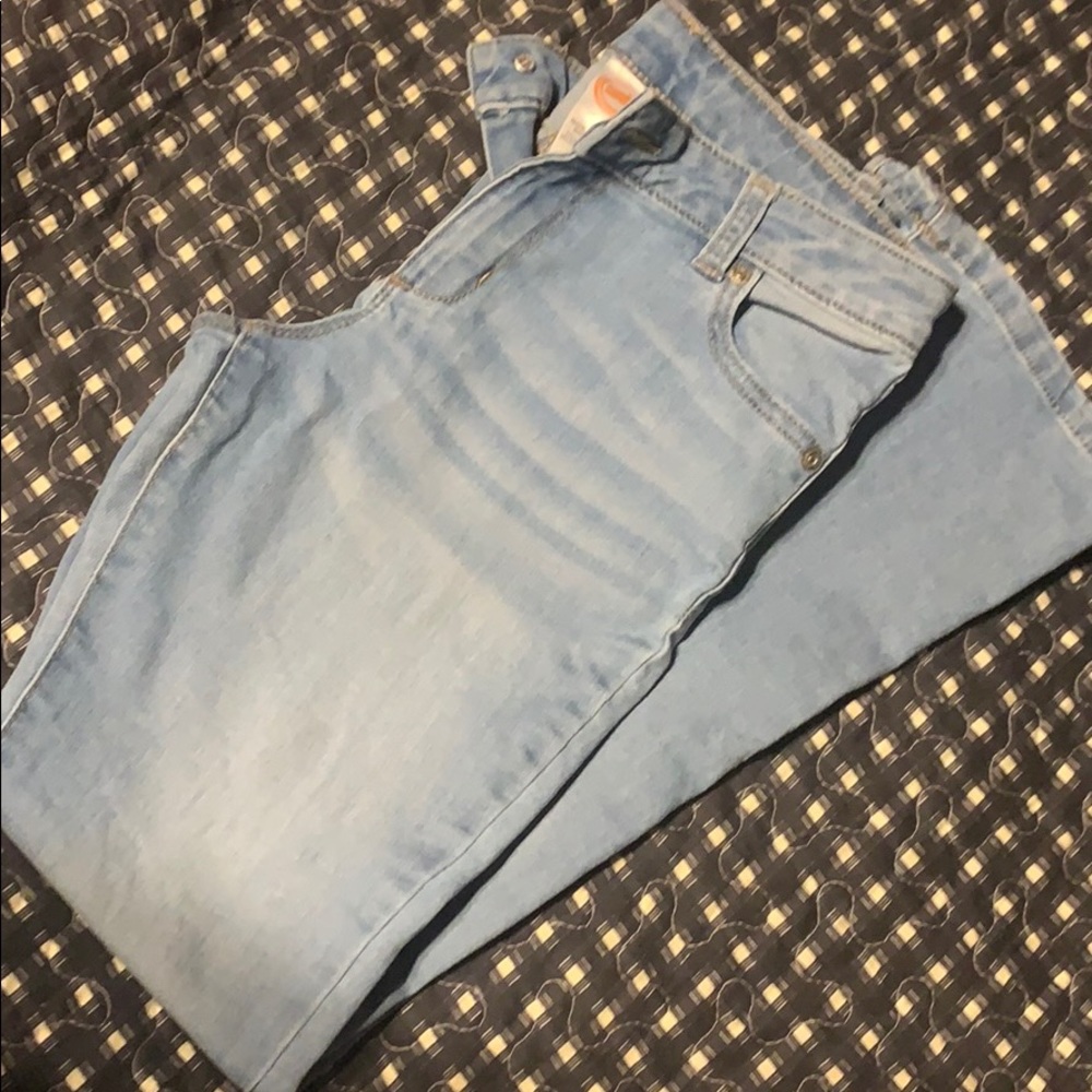 Wonder nation flare jeans. Girls size 12